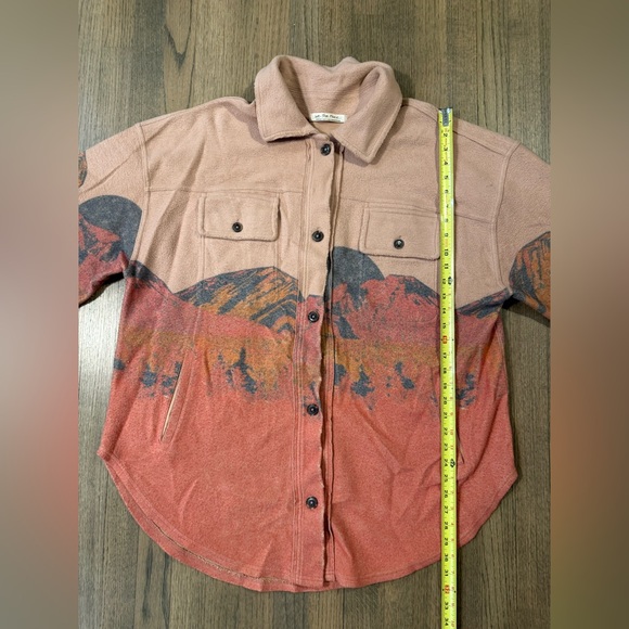 Free People We The Free Ruby Scenic Jacket-Sunset Combo-Size Medium - Picture 15 of 16